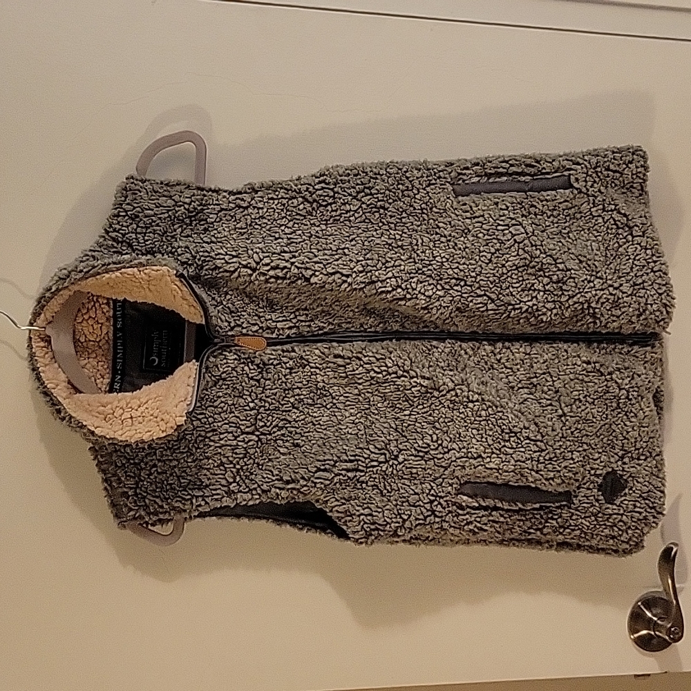 Simply Southern fuzzy vest